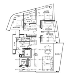 Grange Infinite (D9), Condominium #445939161